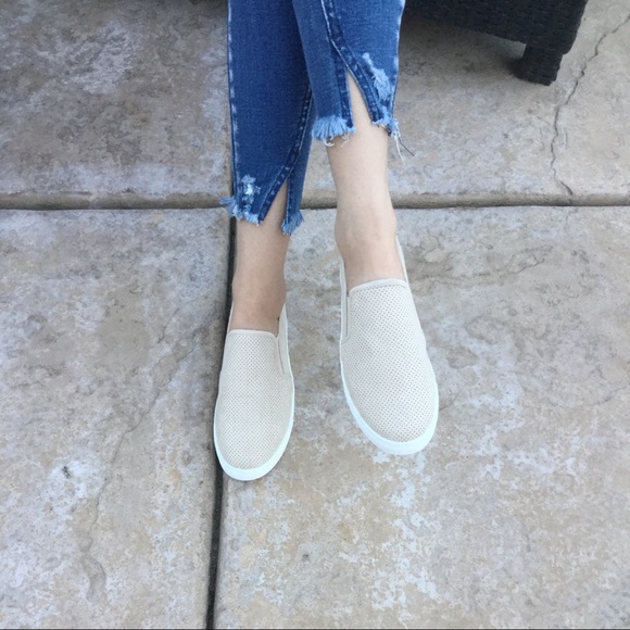 ONLY 1 LEFT‼️5 🌟Perforated Slip on Sneaks - Picture 2 of 8